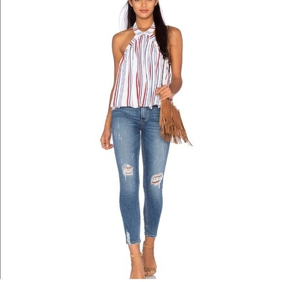 Tularosa Nora High Rise Jean in Hvar‎ - Picture 1 of 12